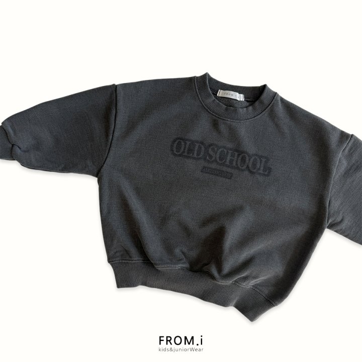 From I - Korean Children Fashion - #magicofchildhood - Old School Pigment Sweatshirt - 5