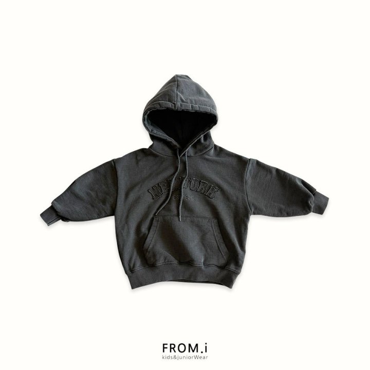 From I - Korean Children Fashion - #littlefashionista - New York Pigment Hoodie - 4