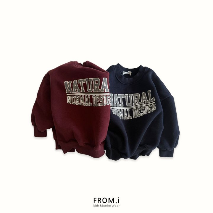 From I - Korean Children Fashion - #magicofchildhood - Natural Sweatshirt - 3