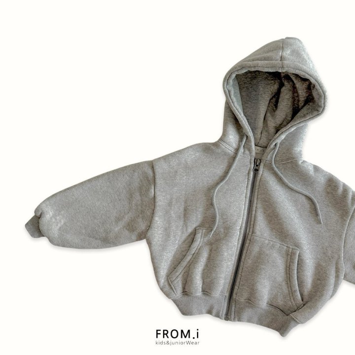 From I - Korean Children Fashion - #magicofchildhood - Hood Zip-Up Jacket - 5