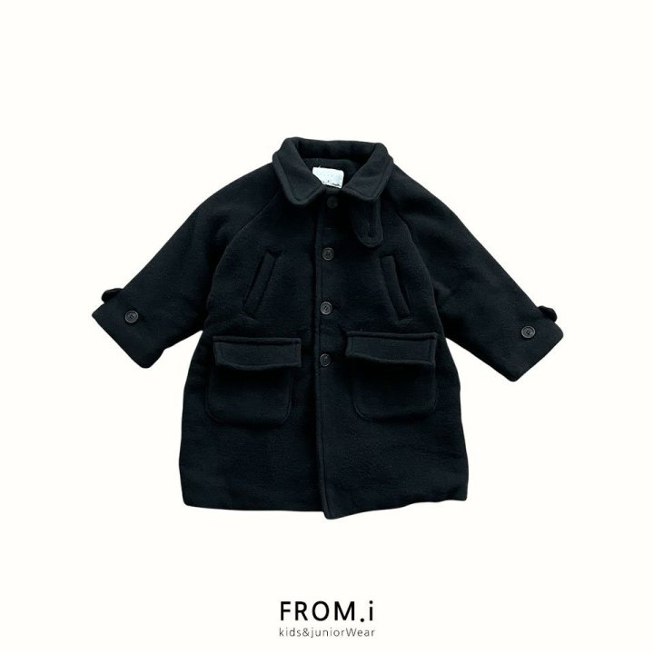 From I - Korean Children Fashion - #minifashionista - Balmacaan Coat - 10