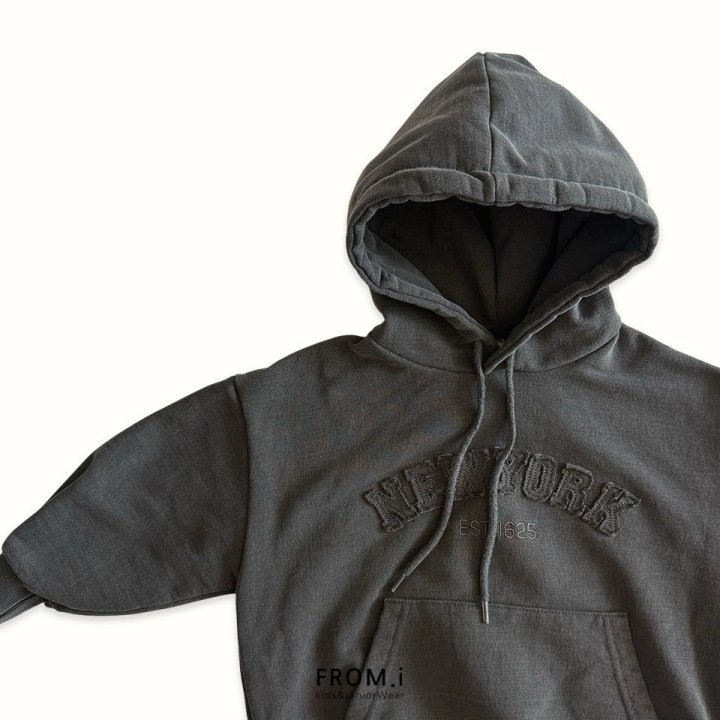 From I - Korean Children Fashion - #minifashionista - New York Pigment Hoodie - 5