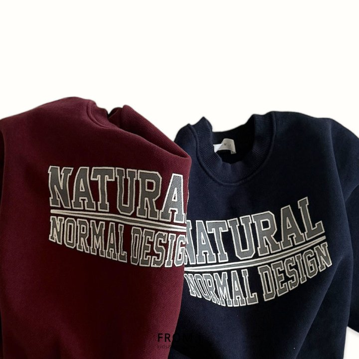 From I - Korean Children Fashion - #magicofchildhood - Natural Sweatshirt - 4