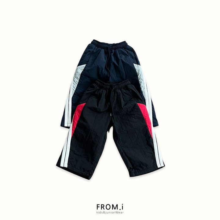 From I - Korean Children Fashion - #minifashionista - Tape Track Pants - 2