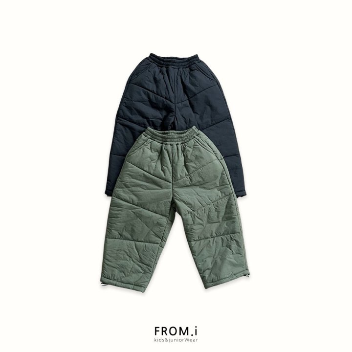 From I - Korean Children Fashion - #minifashionista - Snow Quilted Pants - 2