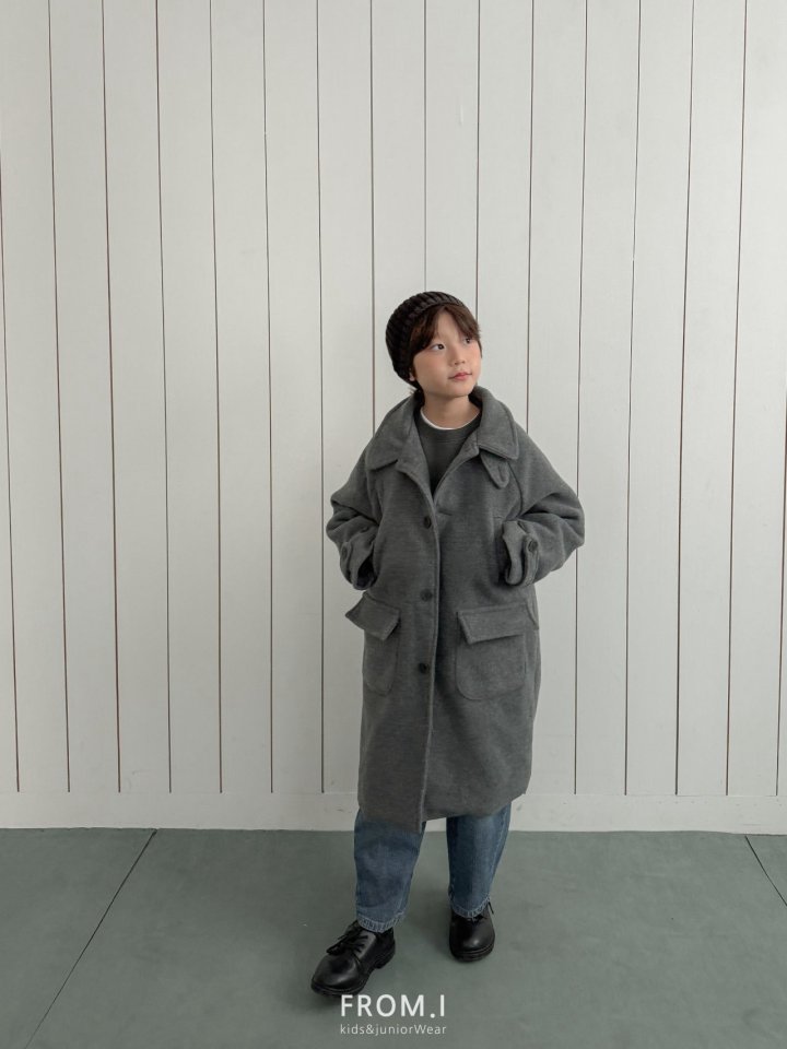 From I - Korean Children Fashion - #prettylittlegirls - Balmacaan Coat - 11