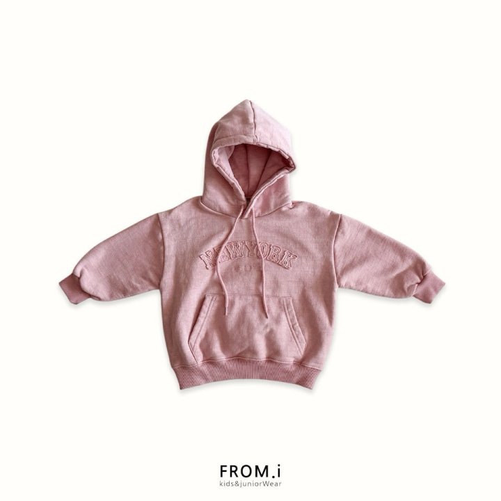 From I - Korean Children Fashion - #prettylittlegirls - New York Pigment Hoodie - 6