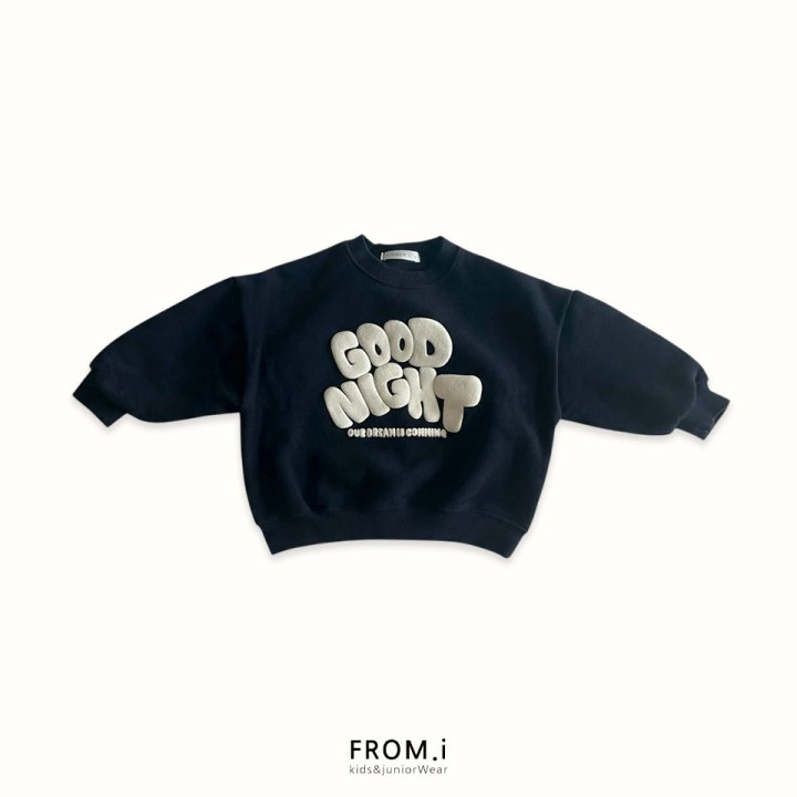 From I - Korean Children Fashion - #prettylittlegirls - Goodnight Sweatshirt - 6