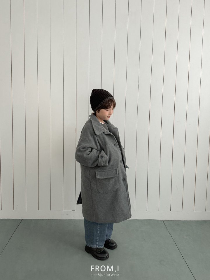 From I - Korean Children Fashion - #todddlerfashion - Balmacaan Coat - 12