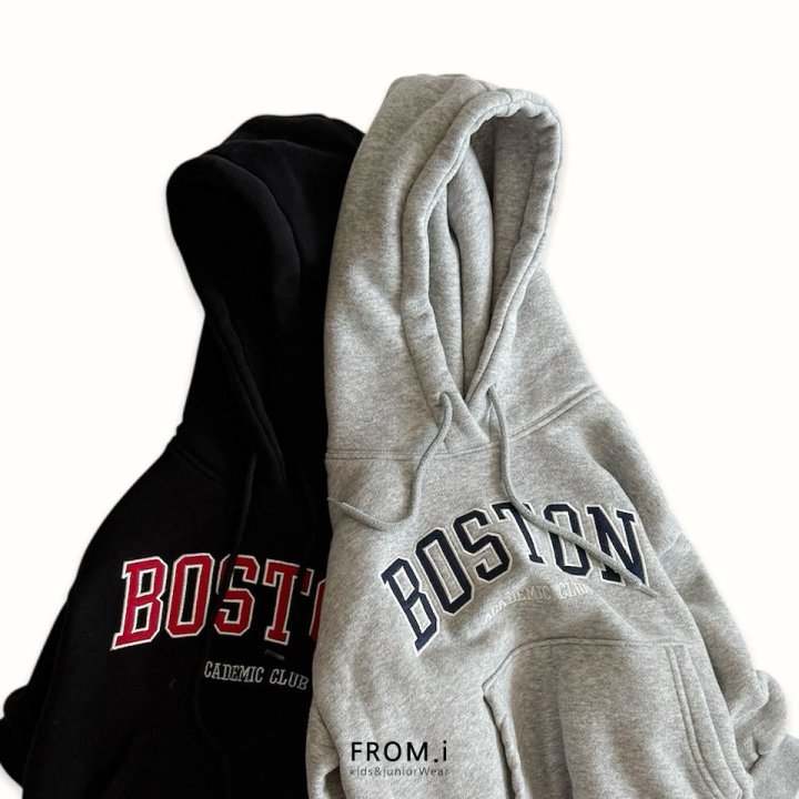 From I - Korean Children Fashion - #todddlerfashion - Boston Hoodie - 10