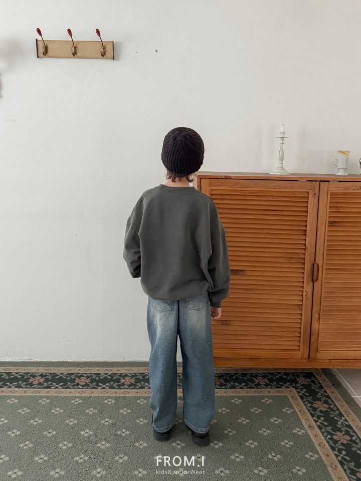 From I - Korean Children Fashion - #todddlerfashion - Old School Pigment Sweatshirt - 8