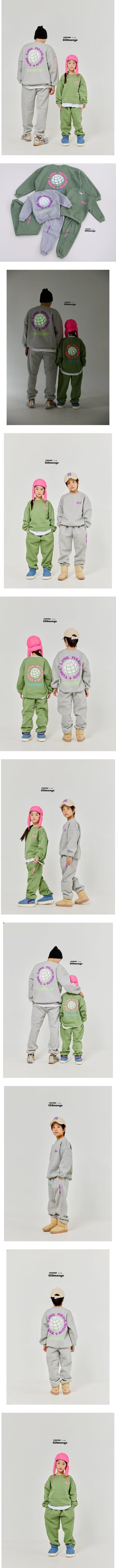 Ggomenge - Korean Children Fashion - #childofig - Fleece Glow Patch Timeline Set - 2