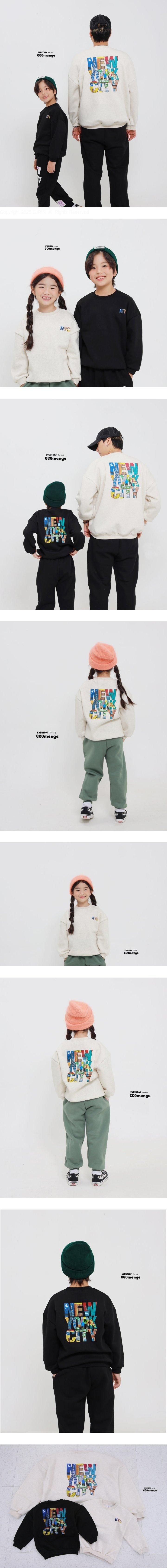 Ggomenge - Korean Women Fashion - #womensfashion - City Sweatshirt (Adult) - 2