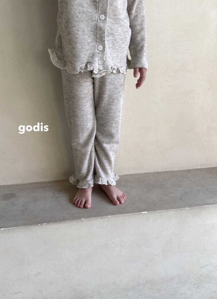 Godis - Korean Children Fashion - #Kfashion4kids - Wooly Waffle Lounge Wear - 6