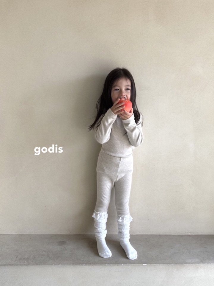 Godis - Korean Children Fashion - #childofig - Lace Frill Lounge Wear