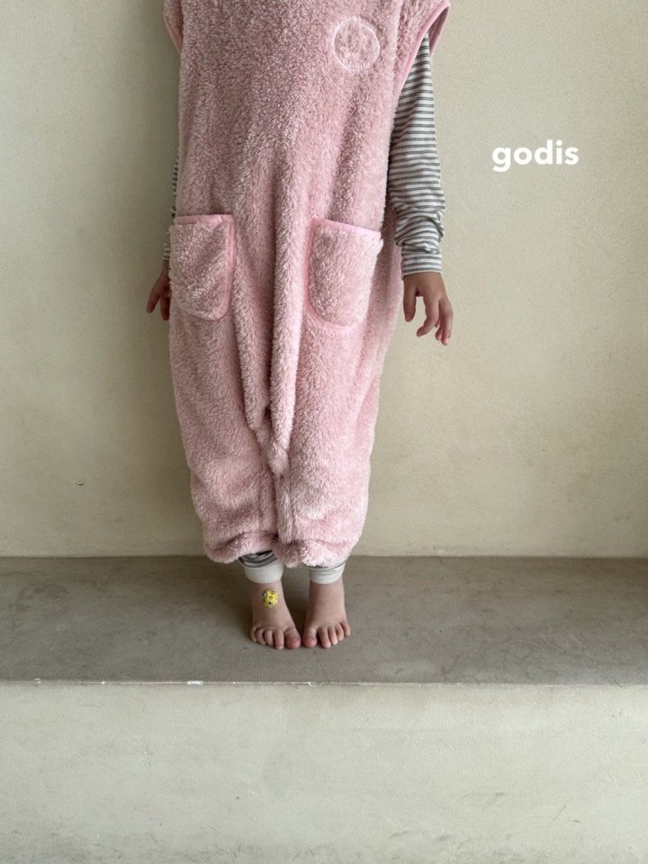 Godis - Korean Children Fashion - #childofig - Boa Sleeping Suit - 9