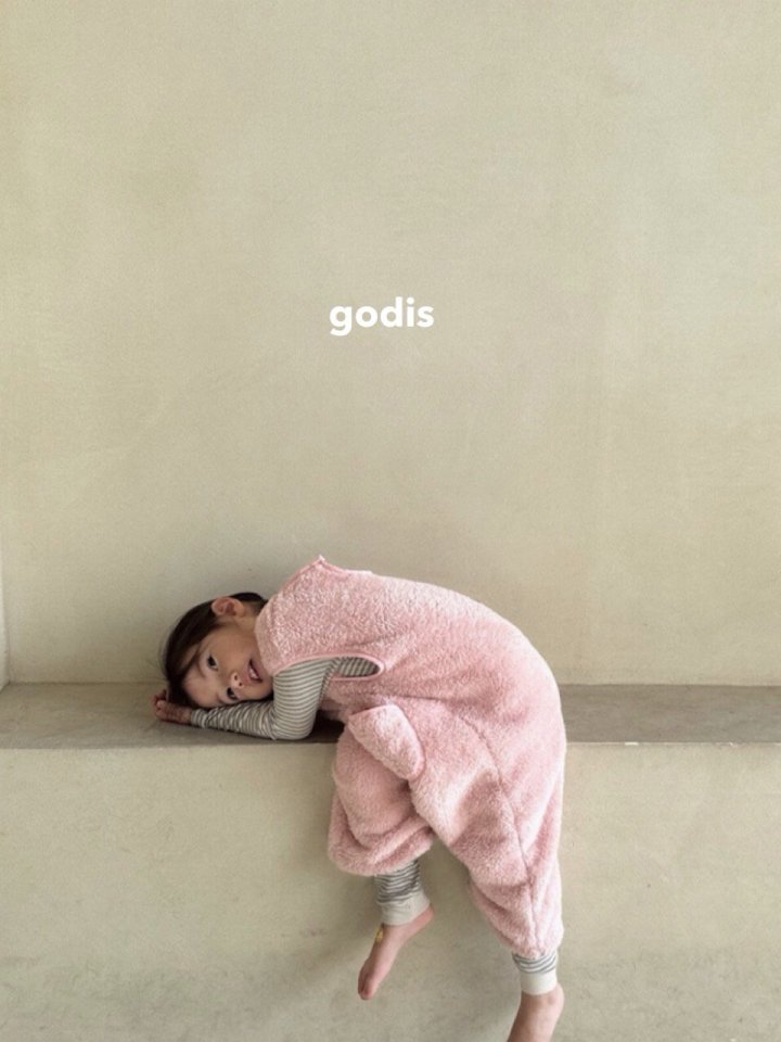 Godis - Korean Children Fashion - #childofig - Boa Sleeping Suit - 8