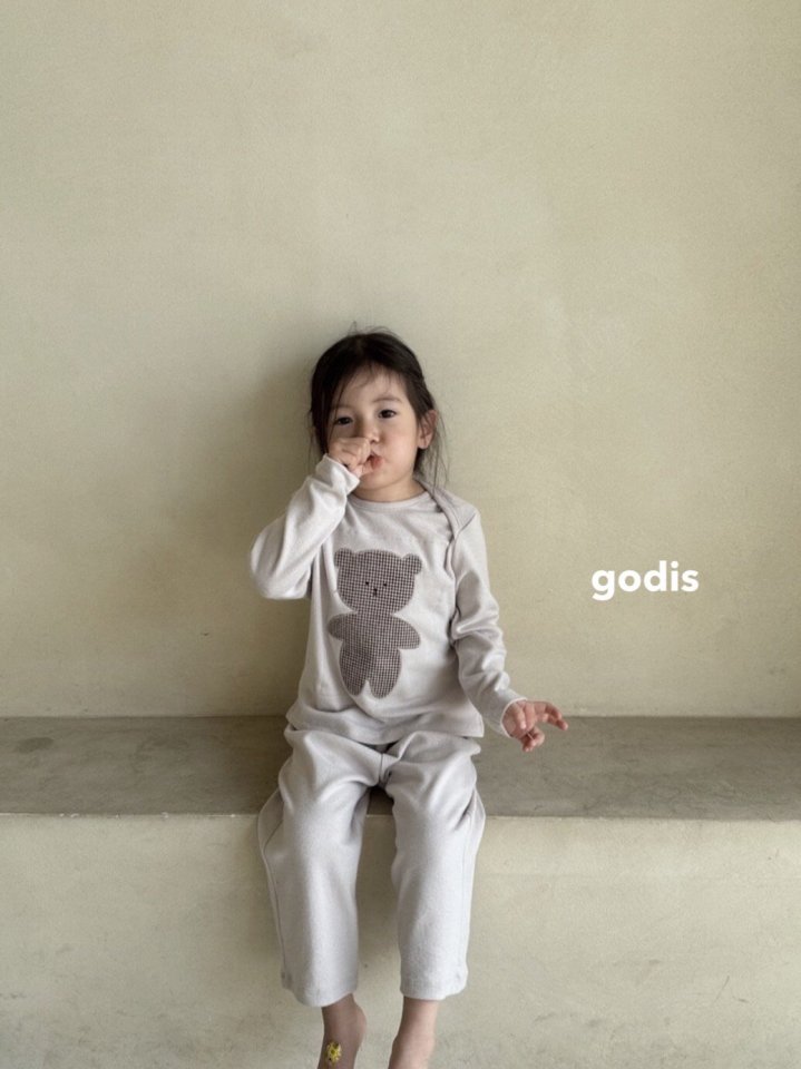 Godis - Korean Children Fashion - #childrensboutique - Teddy Lounge Wear - 12
