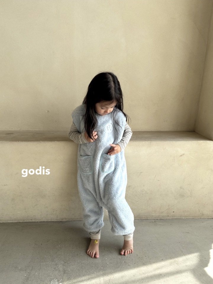 Godis - Korean Children Fashion - #childrensboutique - Boa Sleeping Suit - 10