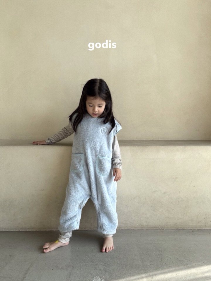 Godis - Korean Children Fashion - #designkidswear - Boa Sleeping Suit - 11