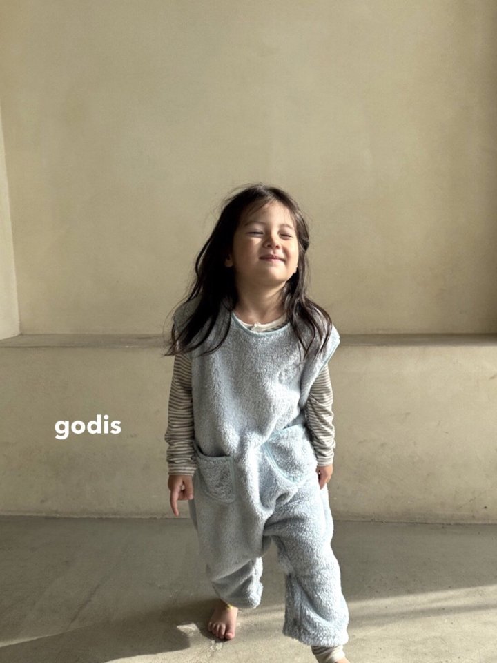 Godis - Korean Children Fashion - #discoveringself - Boa Sleeping Suit - 12