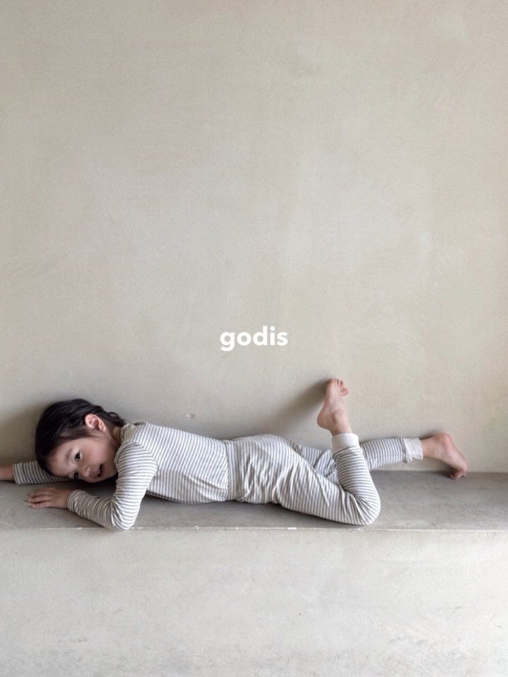 Godis - Korean Children Fashion - #kidsstore - Cozy Stripe Easywear - 8