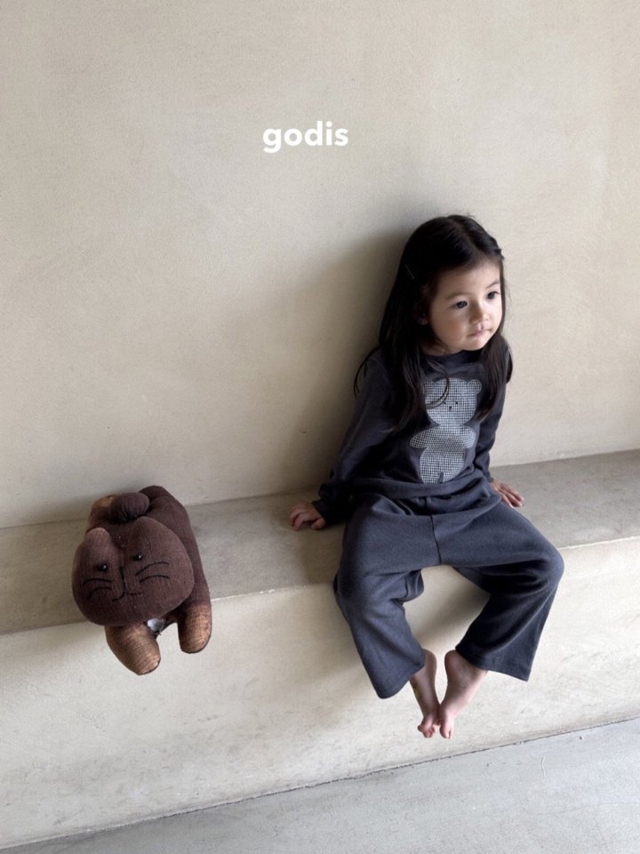 Godis - Korean Children Fashion - #kidsstore - Teddy Lounge Wear - 3