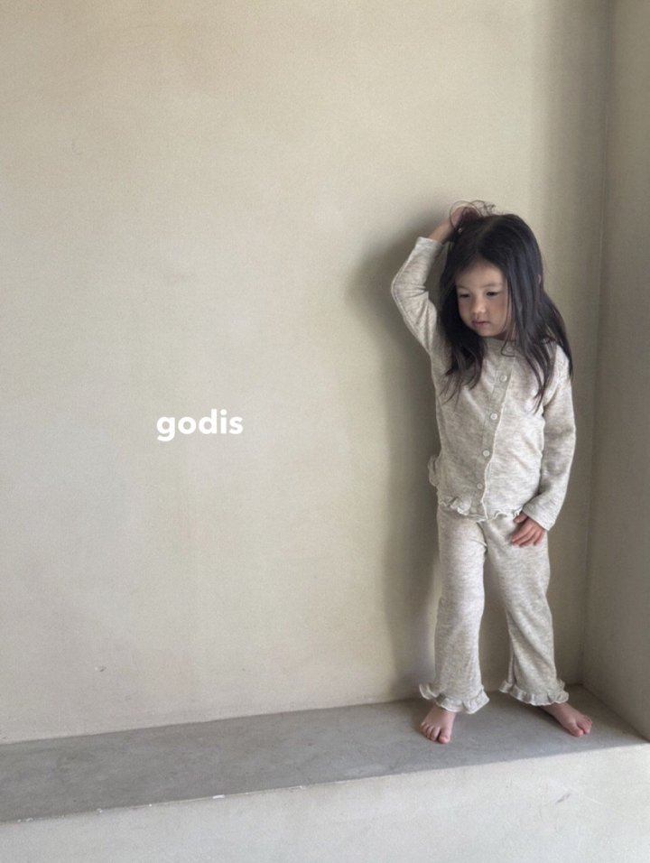 Godis - Korean Children Fashion - #kidzfashiontrend - Wooly Waffle Lounge Wear - 5