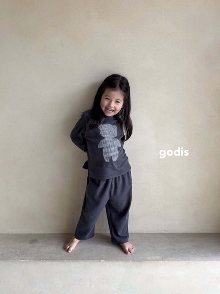 Godis - Korean Children Fashion - #kidsstore - Teddy Lounge Wear - 4