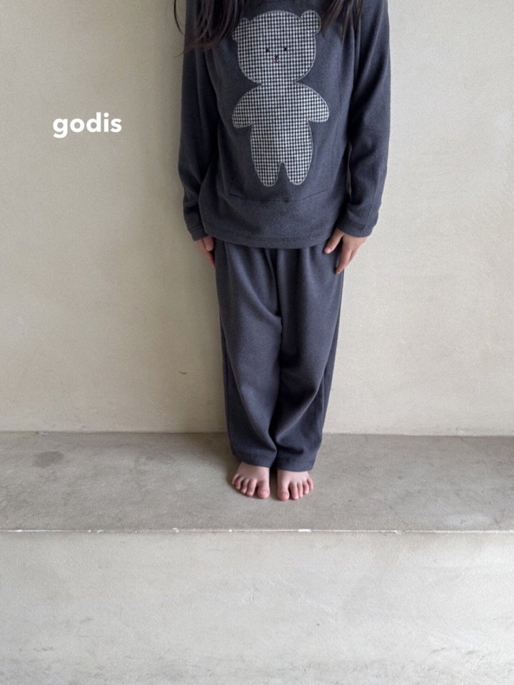 Godis - Korean Children Fashion - #littlefashionista - Teddy Lounge Wear - 6