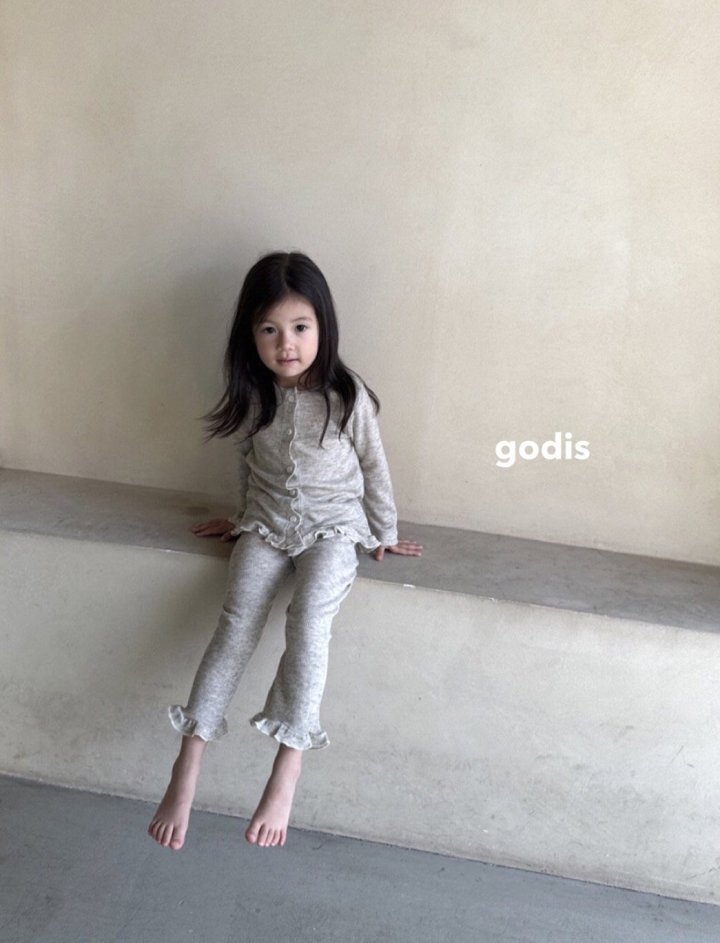 Godis - Korean Children Fashion - #magicofchildhood - Wooly Waffle Lounge Wear - 8