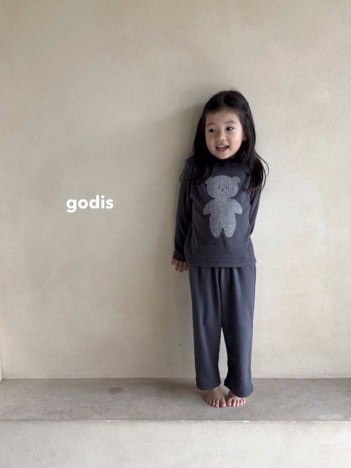 Godis - Korean Children Fashion - #magicofchildhood - Teddy Lounge Wear - 7