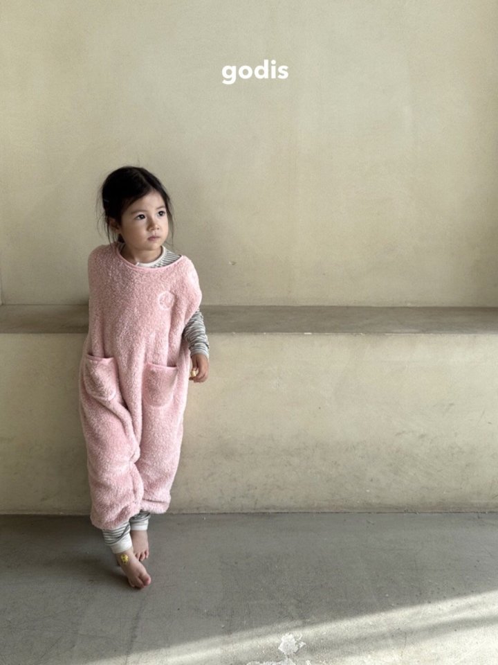 Godis - Korean Children Fashion - #magicofchildhood - Boa Sleeping Suit - 6