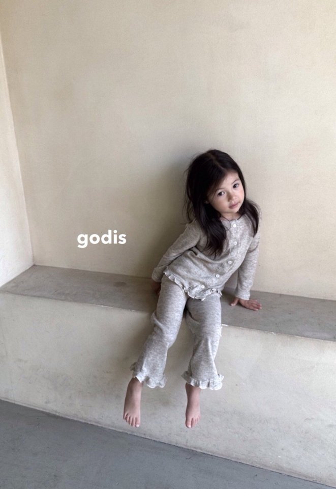 Godis - Korean Children Fashion - #minifashionista - Wooly Waffle Lounge Wear - 9