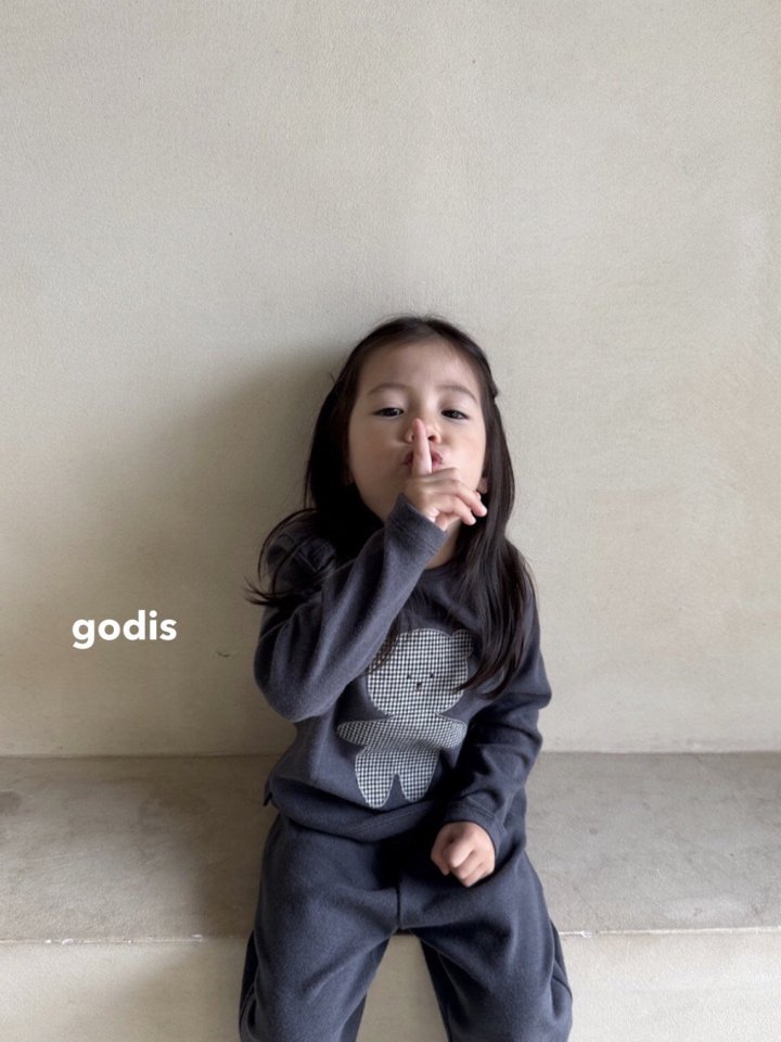 Godis - Korean Children Fashion - #minifashionista - Teddy Lounge Wear - 8