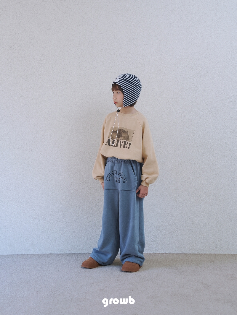 Grow B - Korean Women Fashion - #momslook - Adult Live Sweatshirt - 12
