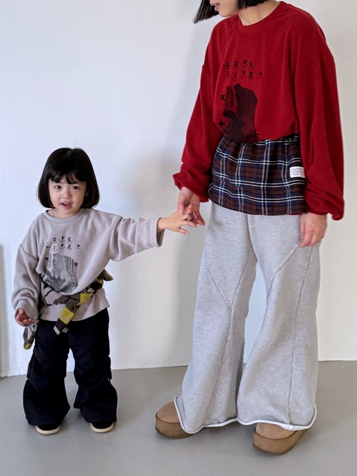 Grow B - Korean Women Fashion - #momslook - Adult Live Sweatshirt - 6