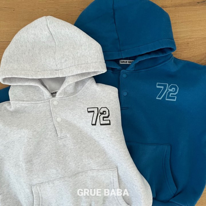 Grue Baba - Korean Children Fashion - #kidzfashiontrend - Number Hoodie - 4