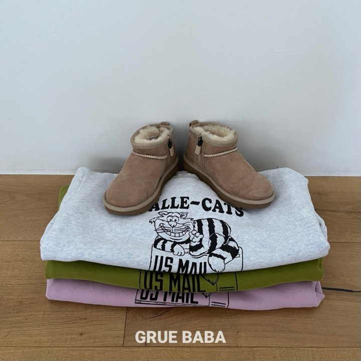 Grue Baba - Korean Children Fashion - #Kfashion4kids - Cats Sweatshirt - 6