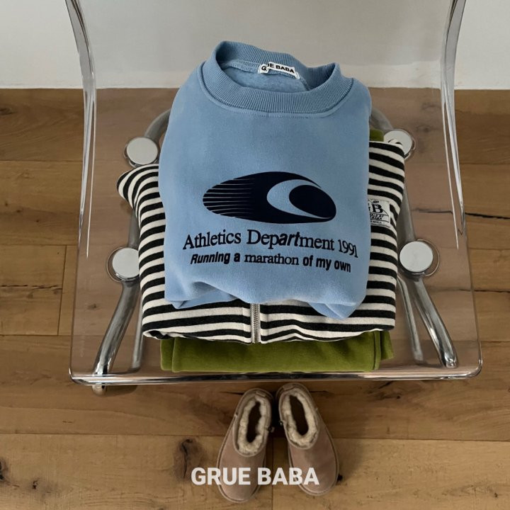 Grue Baba - Korean Children Fashion - #childofig - Running Sweatshirt - 4