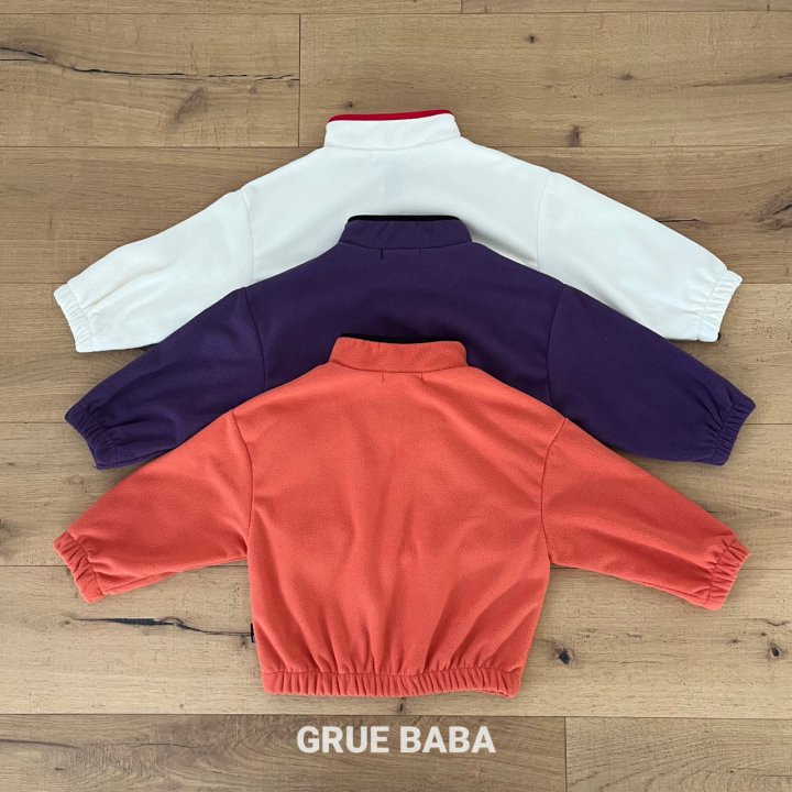 Grue Baba - Korean Children Fashion - #childrensboutique - Golden Zip-Up - 3