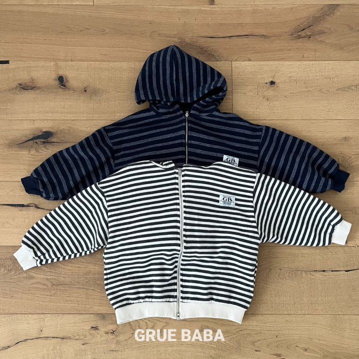 Grue Baba - Korean Children Fashion - #designkidswear - Jay Zip-Up Hoodie - 3