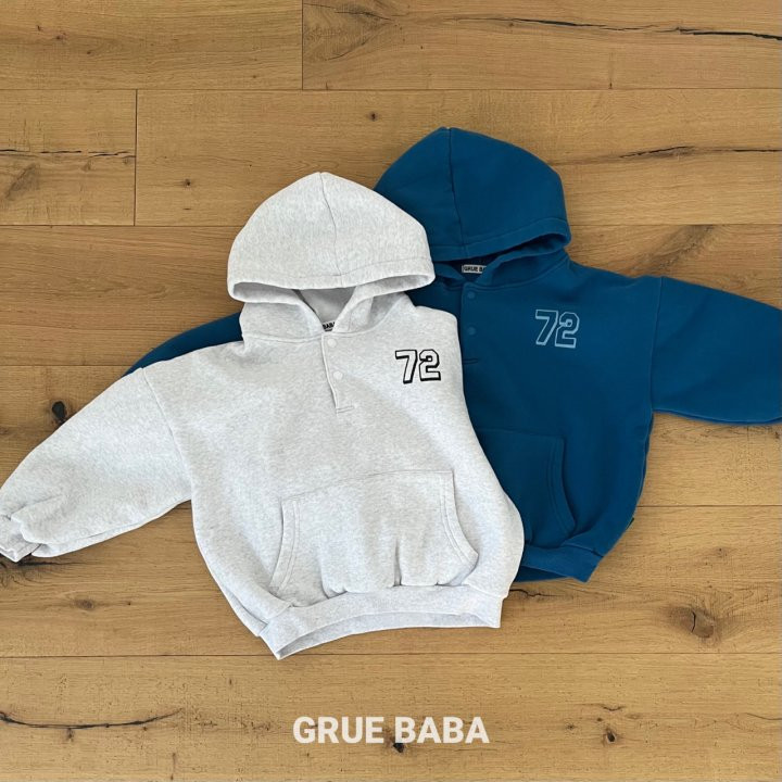 Grue Baba - Korean Children Fashion - #kidsshorts - Number Hoodie