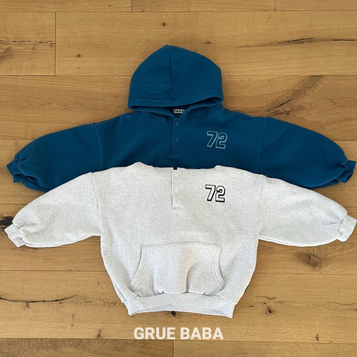 Grue Baba - Korean Children Fashion - #kidzfashiontrend - Number Hoodie - 3