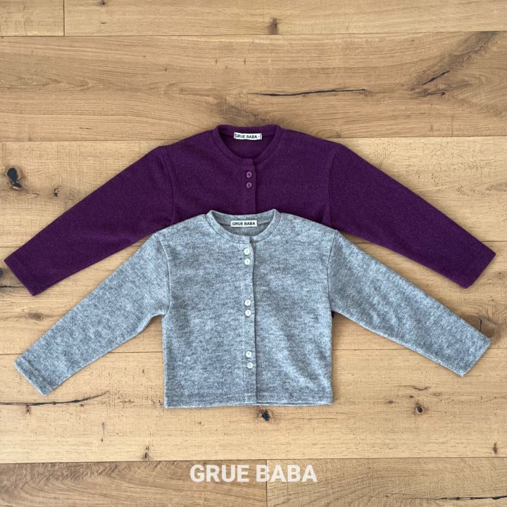 Grue Baba - Korean Children Fashion - #kidzfashiontrend - Snow Cardigan