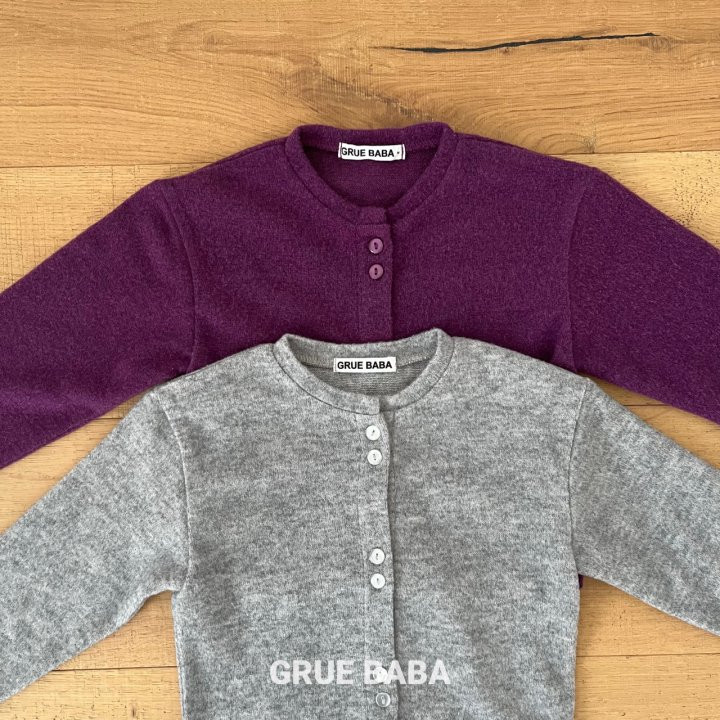 Grue Baba - Korean Children Fashion - #littlefashionista - Snow Cardigan - 3