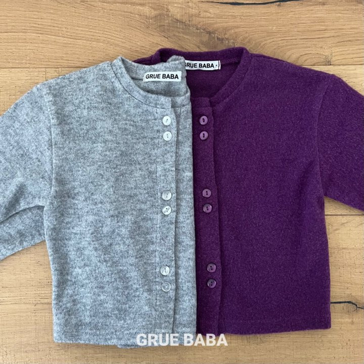 Grue Baba - Korean Children Fashion - #minifashionista - Snow Cardigan - 5