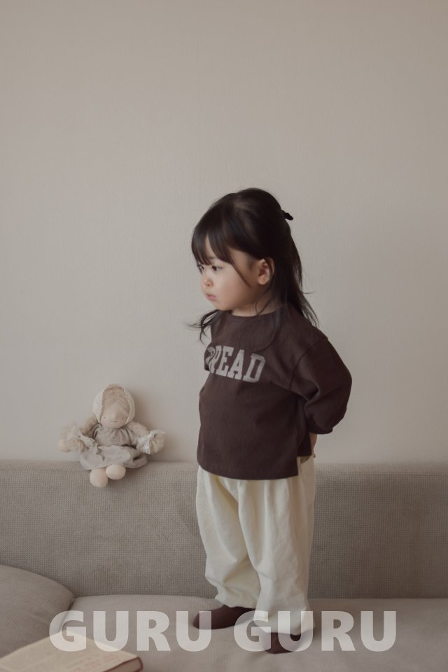 Guru Guru - Korean Baby Fashion - #babyboutique - Bread Tee - 7