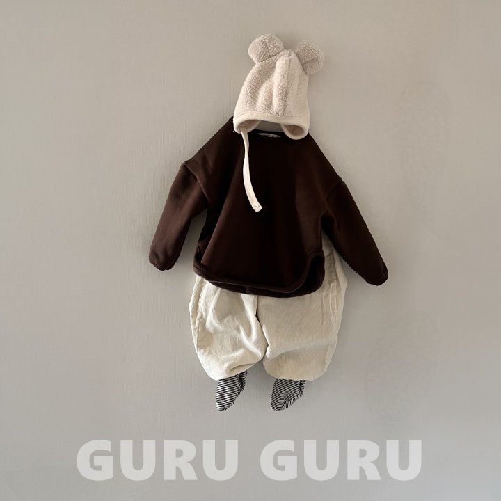 Guru Guru - Korean Baby Fashion - #onlinebabyshop - Round Puff Tee - 4