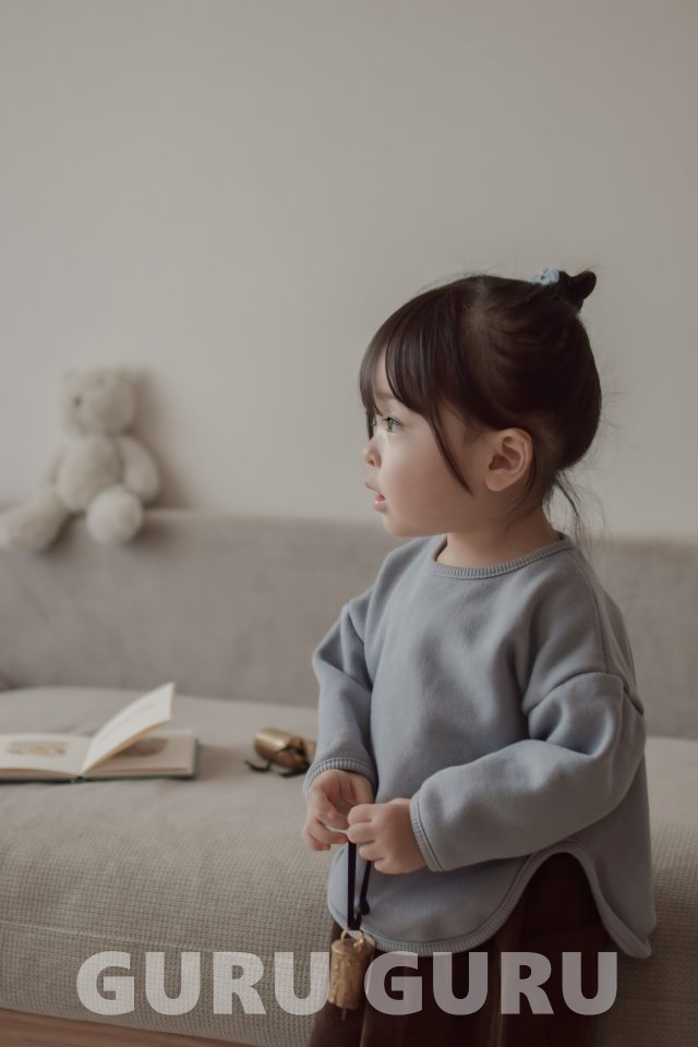 Guru Guru - Korean Baby Fashion - #babyboutique - Round Puff Tee - 5